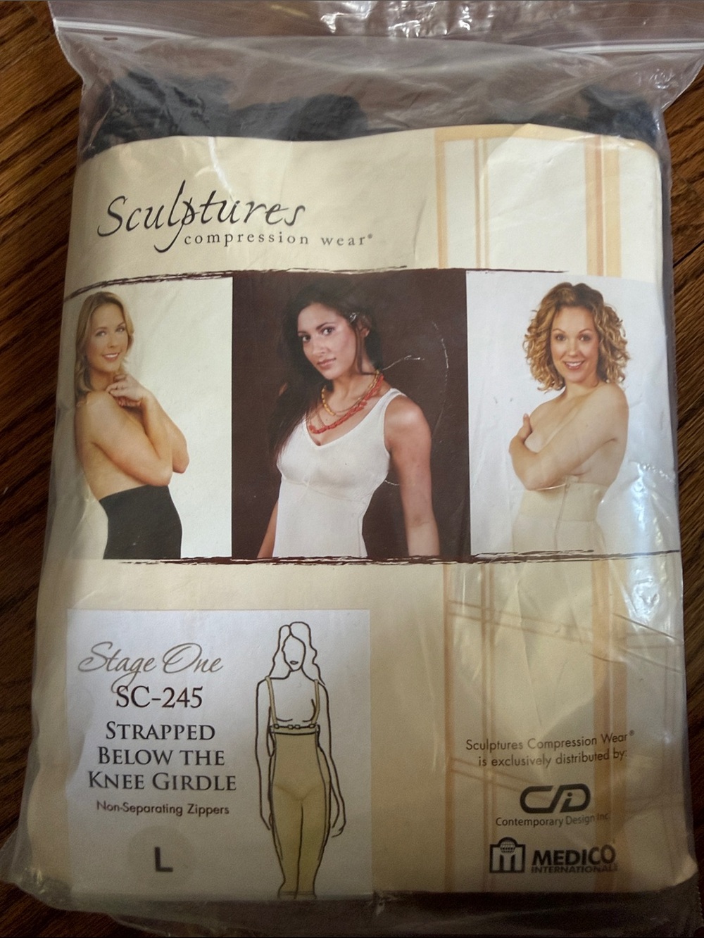 Stage One SC-245 Strapped Below the Knee Girdle - Various sizes (L-4XL)